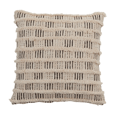149 Tufted Block Print Pillow | Rental 149 Tufted Block Print Pillow | Rental