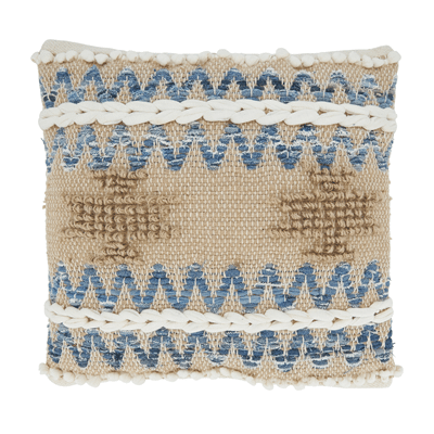 1747 Multi Texture Chindi Pillow | Rental 1747 Multi Texture Chindi Pillow | Rental