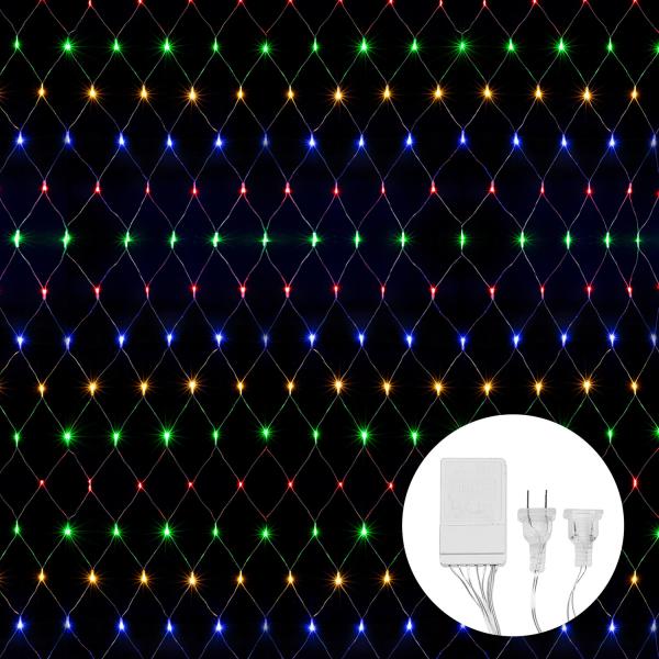 Decostar™ LED Net Lights – 240LED Lights 9.8′ x 6.6′ – Multicolor | Rental Decostar™ LED Net Lights – 240LED Lights 9.8′ x 6.6′ – Multicolor | Rental