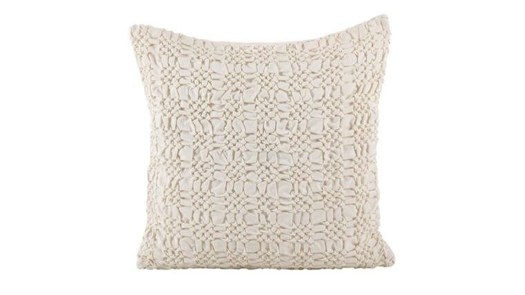 0002 – Smocked Design Pillow – Down Filled | Rental 0002 – Smocked Design Pillow – Down Filled | Rental