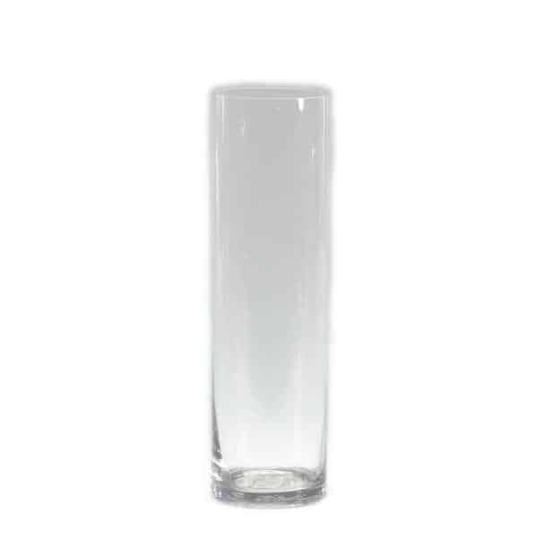Decostar™ Glass Cylinder Vase 14″ – Narrow | Rental