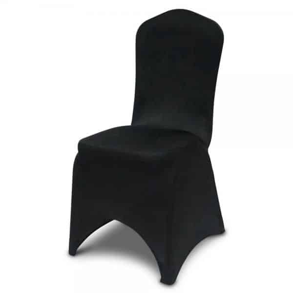 210 GSM Better Quality/Best Value Spandex (Lycra) Banquet & Wedding Chair Cover By Eastern Mills – Black | Rental 210 GSM Better Quality/Best Value Spandex (Lycra) Banquet & Wedding Chair Cover By Eastern Mills – Black | Rental