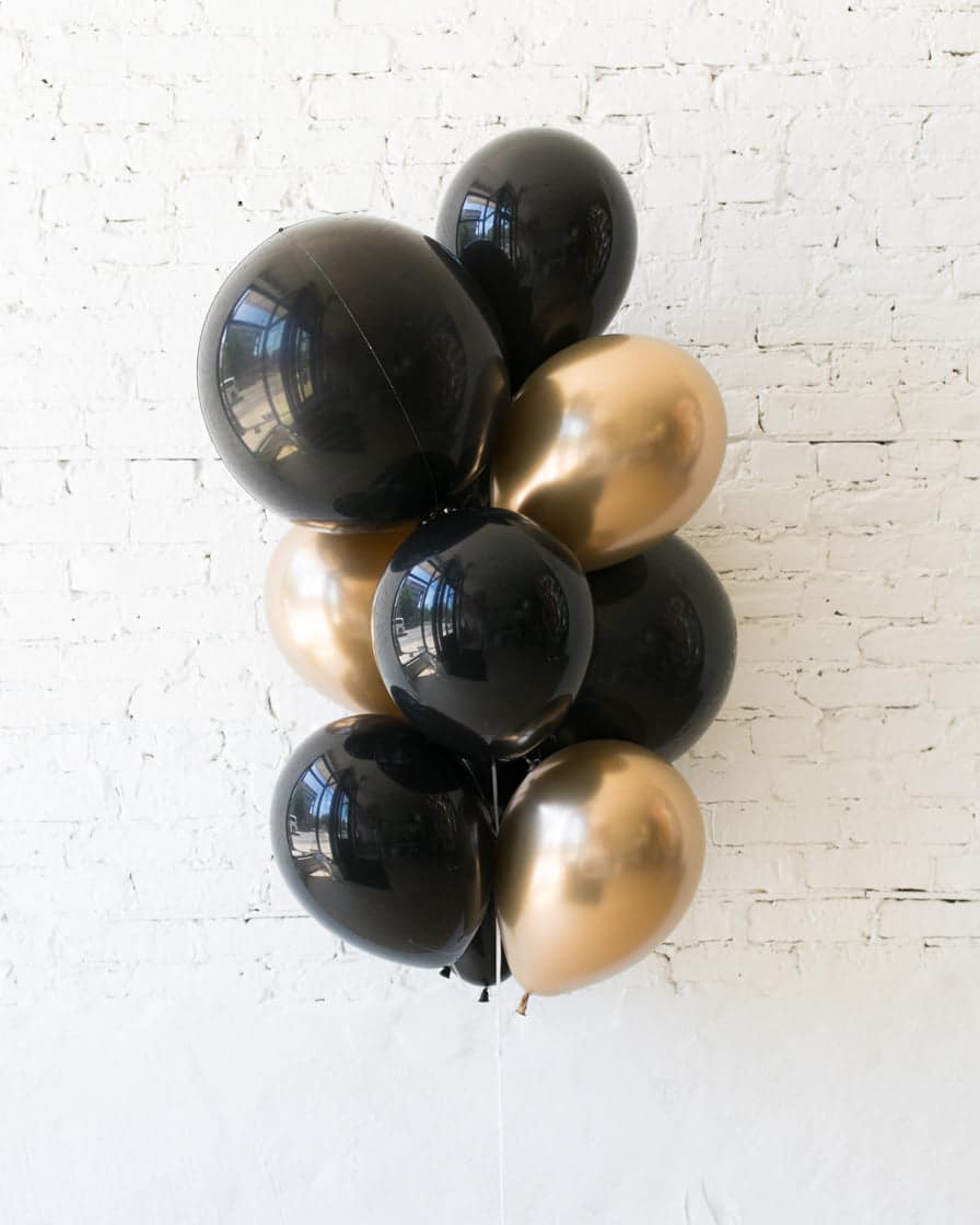 Couture – Orbs and 11in Balloons – bouquet of 10 | Rental