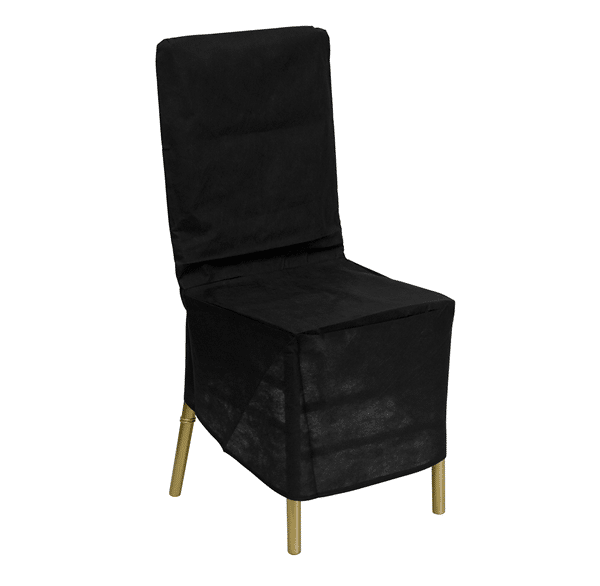 DecoStar™ Chiavari Chair Dust Cover – Black | Rental DecoStar™ Chiavari Chair Dust Cover – Black | Rental