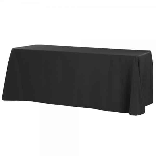 90″ x 156″ Rectangular 125-130 GSM Polyester Tablecloth – Black | Rental 90″ x 156″ Rectangular 125-130 GSM Polyester Tablecloth – Black | Rental