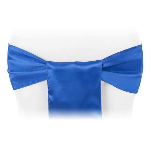 Sleek Satin Sash 6″ x 108″ – Royal Blue | Rental