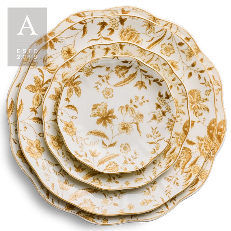 ELEANOR WHEAT DISHWARE – Salad Plate – 8.25″ | Rental