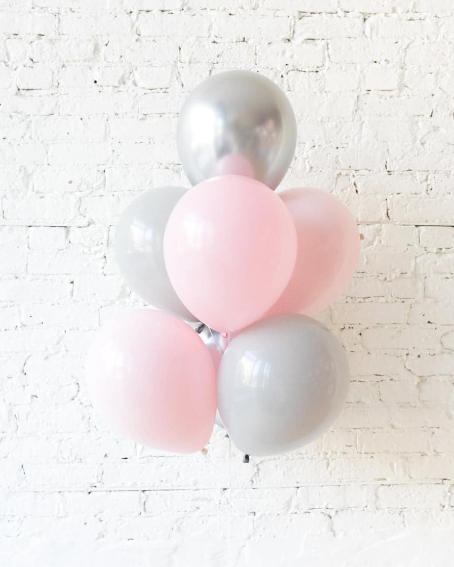 Pink Chic – 11in Balloons – bouquet of 7 | Rental