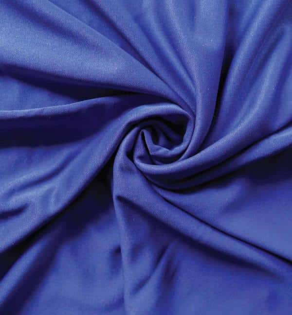 *IFR* Poly Stretch / Scuba Cloth Drape Panel w/ Sewn Rod Pocket (IFR) – Expo Blue | Rental *IFR* Poly Stretch / Scuba Cloth Drape Panel w/ Sewn Rod Pocket (IFR) – Expo Blue | Rental