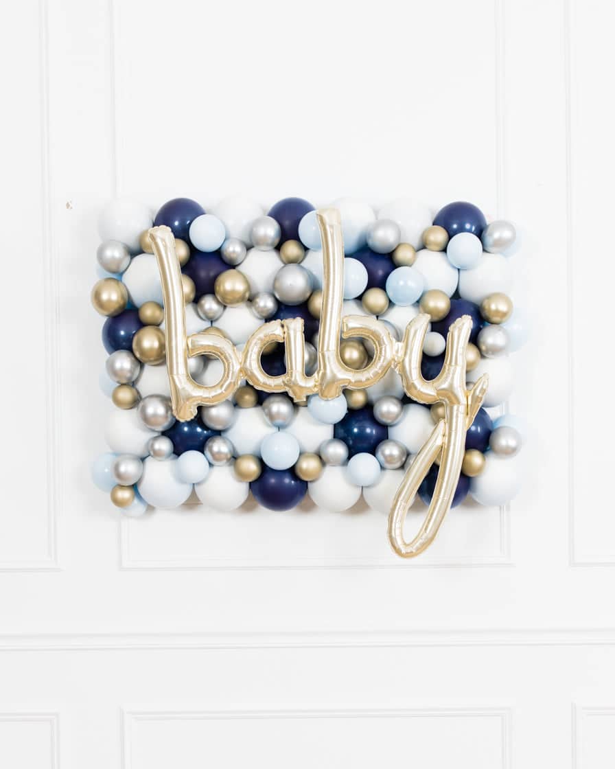 Twinkle Twinkle – BABY Balloon Backdrop Board – 30inx40in | Rental