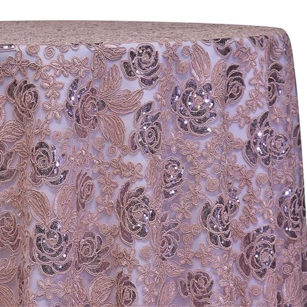 Blush – Sweetheart Lace Overlay by Eastern Mills – Many Size Options | Rental