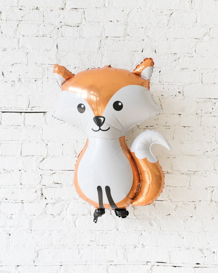 GIFT-36in Fox Foil Balloon | Rental GIFT-36in Fox Foil Balloon | Rental