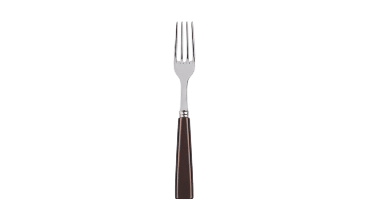 Geometric | Brown Wood | Dinner Fork | Rental Geometric | Brown Wood | Dinner Fork | Rental