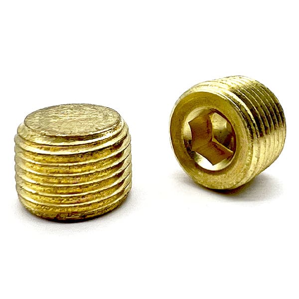 1/4″-18 Dry-Seal Pipe Plugs Brass | Rental 1/4″-18 Dry-Seal Pipe Plugs Brass | Rental