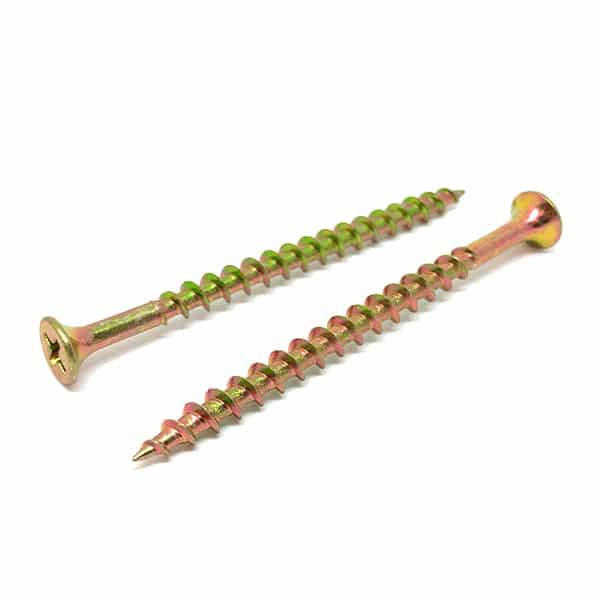 #6-9×1-1/4″ Steel Bugle Head Drywall Screws Piercing Point Zinc Yellow | Rental