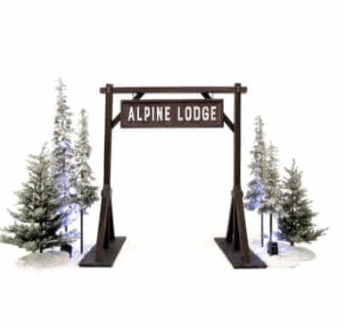 Alpine Lodge Entranceway Package | Rental
