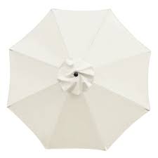 9′ Market Umbrella Kit – Antique White | Rental 9′ Market Umbrella Kit – Antique White | Rental