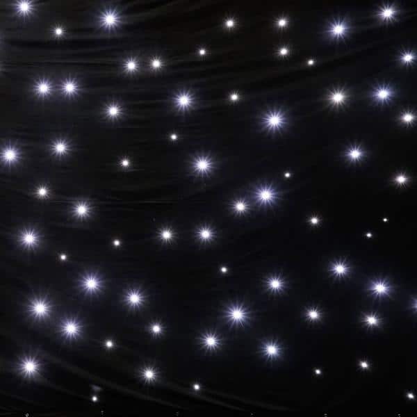 3M x 6M EddyLight™ NOVA LED Star Drop Curtain | Rental