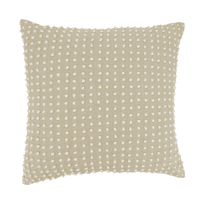 0006 – French Knot Design Pillow – Down Filled | Rental