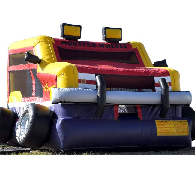 Monster Wheels Bouncer House | Rental Monster Wheels Bouncer House | Rental