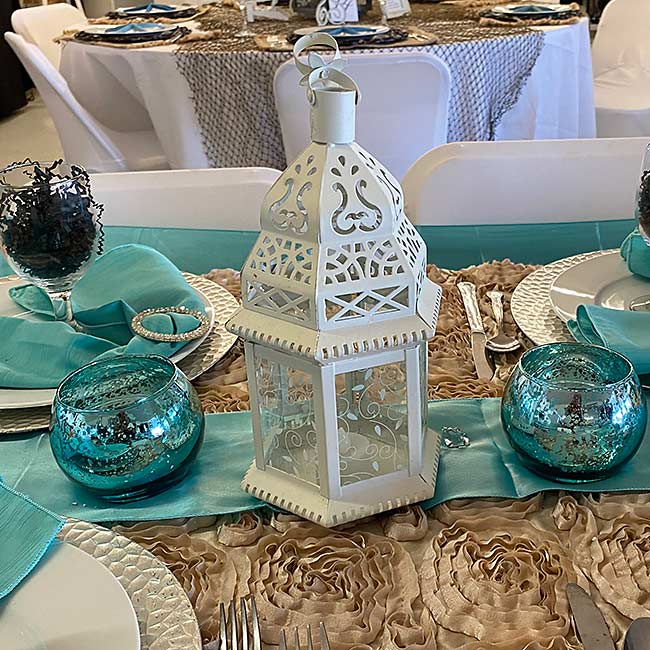 Lacy Moroccan White | Rental Lacy Moroccan White | Rental