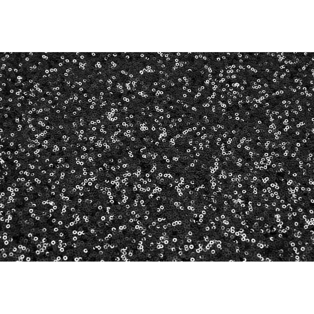 10 yards Glitz Sequins Fabric Bolt – Black | Rental 10 yards Glitz Sequins Fabric Bolt – Black | Rental