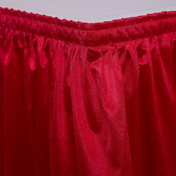 Table skirt – 14′ x 29″ Poly Knit – Many Color options | Rental