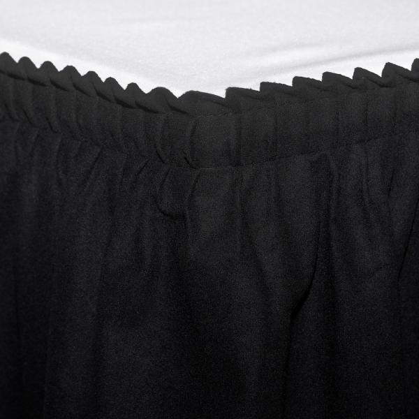 Table skirt – 14′ x 29″ TROPICAL Polyester Poplin – Many Color options | Rental