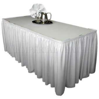9ft Long Poly Premier Table Cover / Topper – 40 Inches Wide | Rental 9ft Long Poly Premier Table Cover / Topper – 40 Inches Wide | Rental