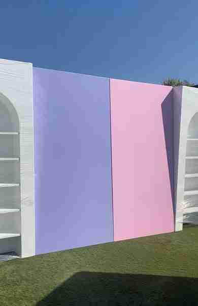 Lavender Backdrop | Rental