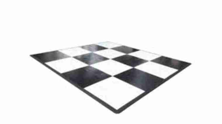 Custom Size | Slate Black & Slate White Dance Floor Rental | Rental Custom Size | Slate Black & Slate White Dance Floor Rental | Rental