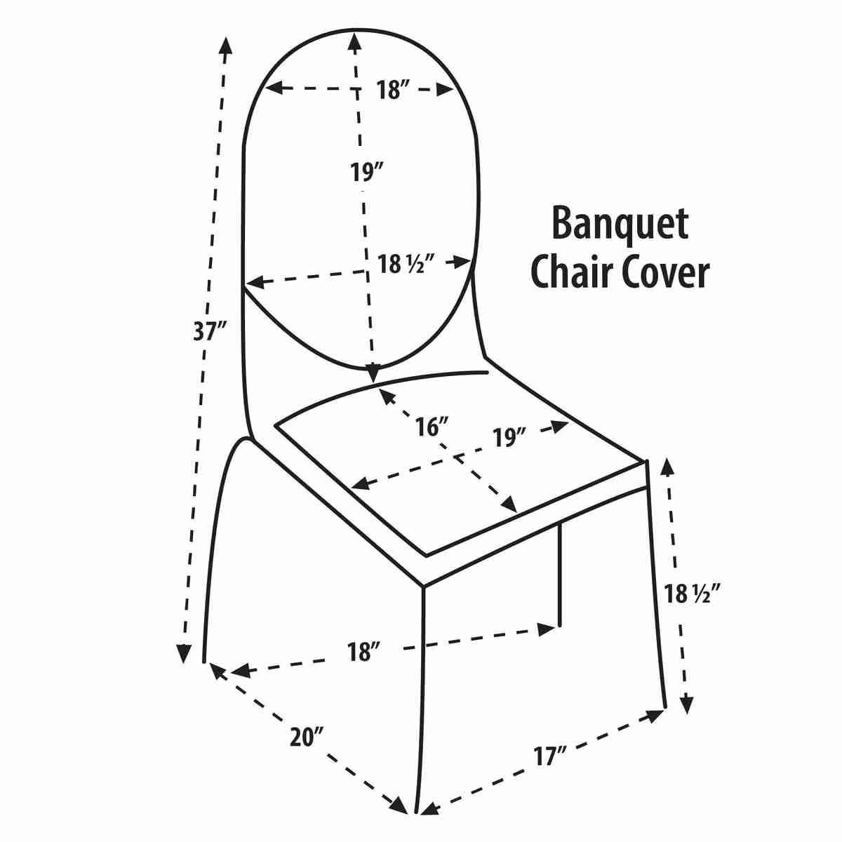 Majestic Banquet Chair Cover | Holiday Red