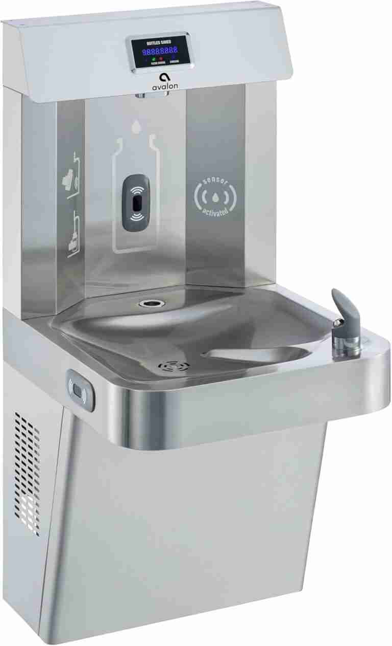 Avalon Wall Mounted Water Fountain with Bottle Filling Station, High Capacity Cooling, Sensor Dispensing, Self Cleaning, Digital Bottle Counter Display, Dual Filtration, ADA Compliant : Home & Kitchen | Rental Avalon Wall Mounted Water Fountain with Bottle Filling Station, High Capacity Cooling, Sensor Dispensing, Self Cleaning, Digital Bottle Counter Display, Dual Filtration, ADA Compliant : Home & Kitchen | Rental