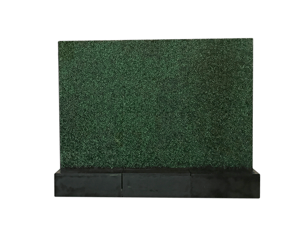 Hedge Wall With Black Base