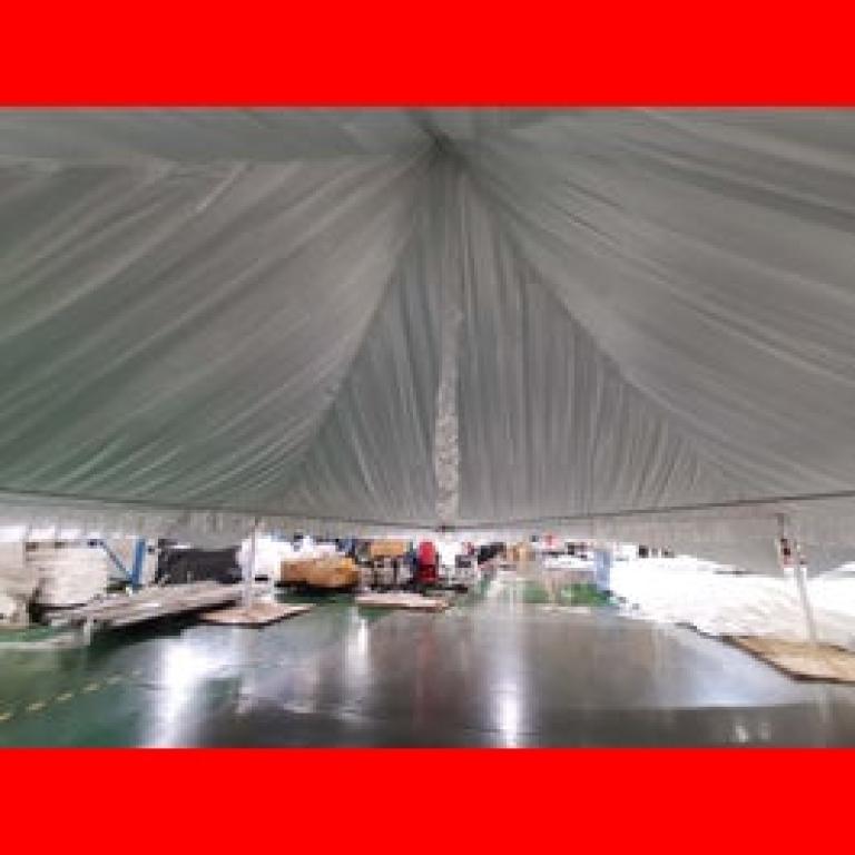 20′ x 40′ Tent Liner for High Peak Frame Tent | Rental 20′ x 40′ Tent Liner for High Peak Frame Tent | Rental