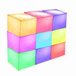 Acrylic Cube Wall | Rental Acrylic Cube Wall | Rental