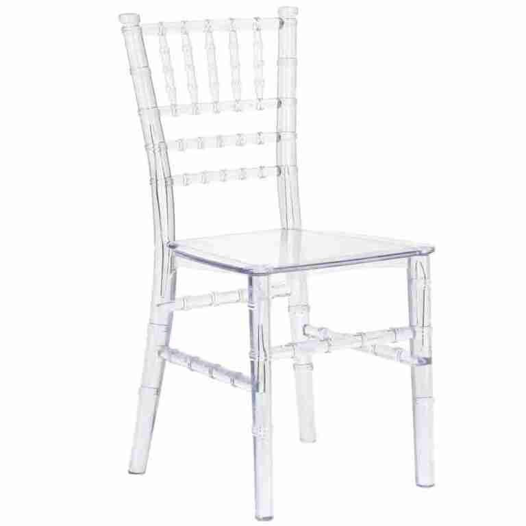 Kids Clear BasicResin™ Chiavari Chair | Rental