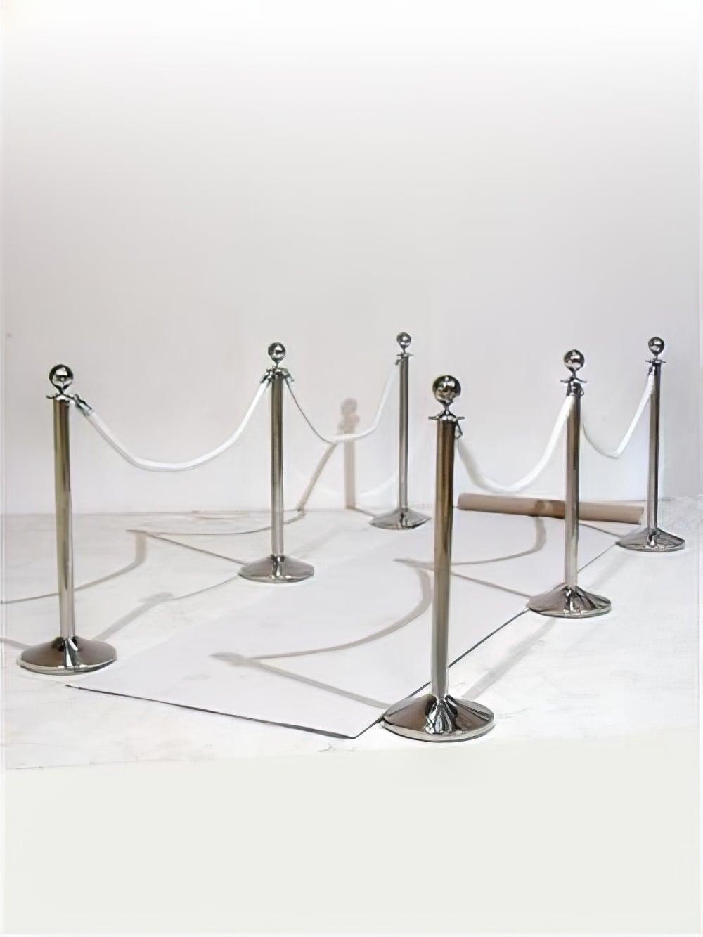 White Carpet Walkway (Silver)