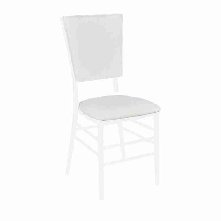 White Chiavari Chair Comfort Upgrade Kit with SlipNot™ Technology | Rental